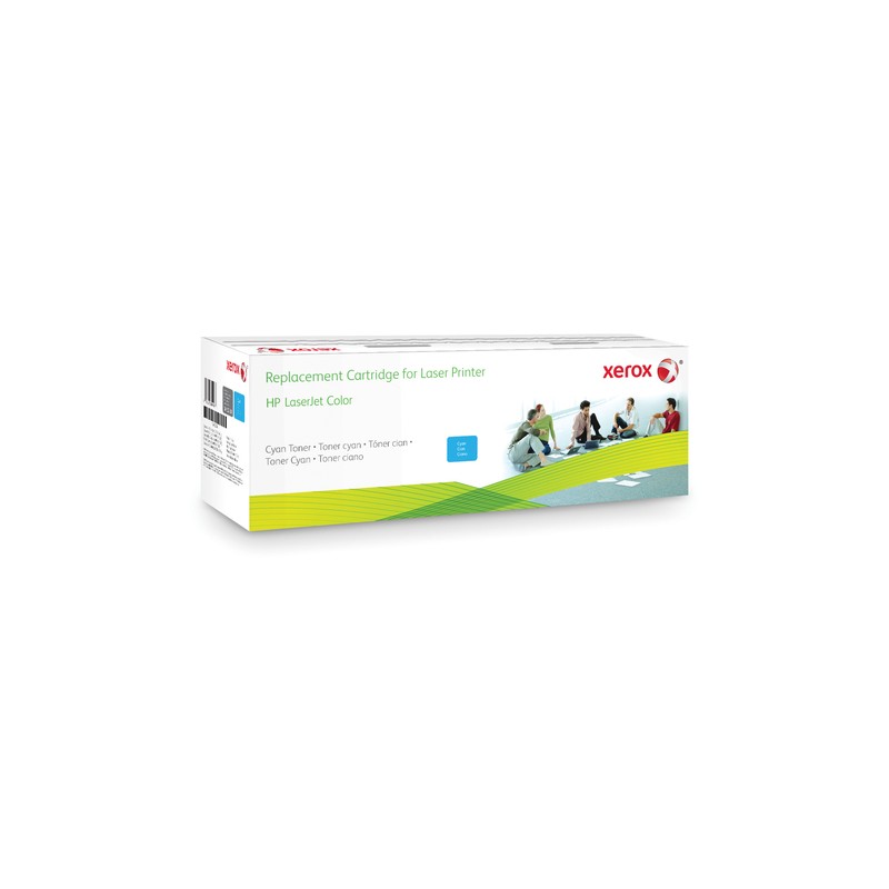 Xerox Cyan Toner Cartridge. Equivalent To Hp Cf211A