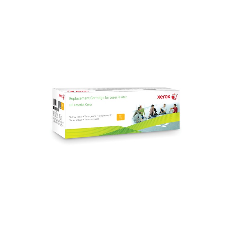 Xerox Yellow Toner Cartridge. Equivalent To Hp Cf212A