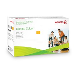 Xerox Yellow Toner Cartridge. Equivalent To Oki 43872305