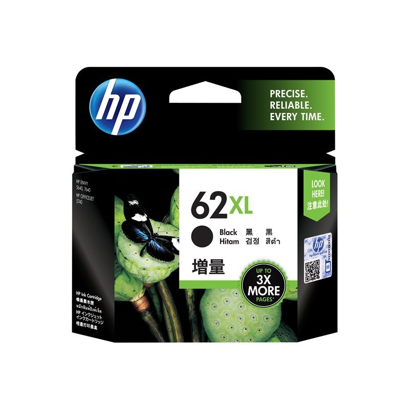 HP 62XL Original Black