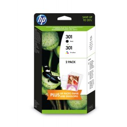 HP 301 Ink Cartridge Combo Content Pack