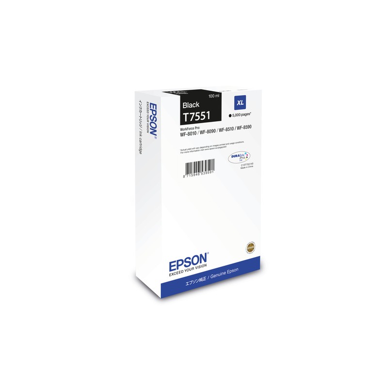 Epson Ink Cartridge XL Black