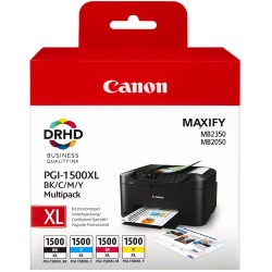 Canon PGI-1500XL C/M/Y/BK Original Black,Cyan,Magenta,Yellow Multipack