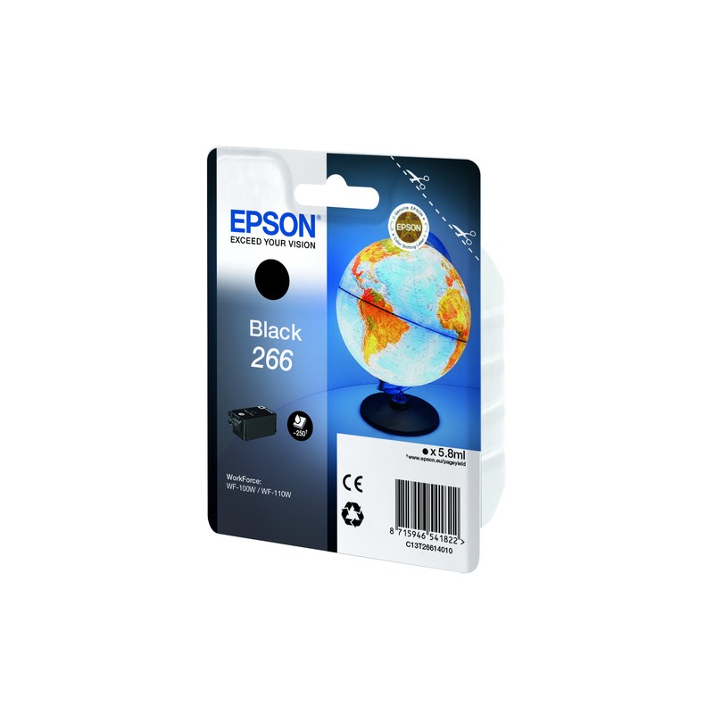 Epson Globe Singlepack Black 266 ink cartridge