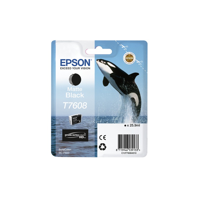 Epson T7608 Matte Black