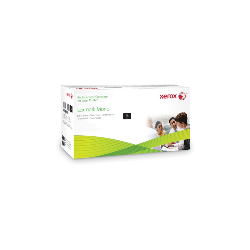 Xerox Black Toner Cartridge. Equivalent To Lexmark X203A21G / X203A11G