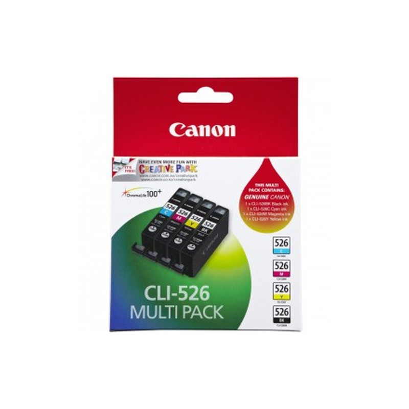 Canon CLI-526 C/M/Y/BK Original Black,Cyan,Yellow,Magenta Multipack 4 pc(s)