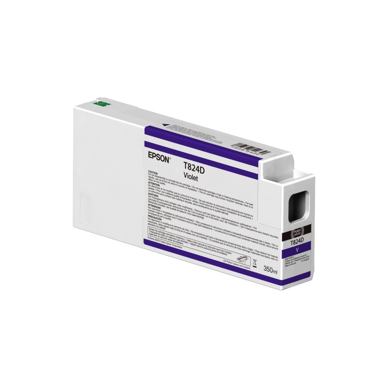 Epson Singlepack Violet T824D00 UltraChrome HDX 350ml