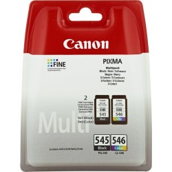 Canon PG-545XL/CL546XL Original Black,Cyan,Yellow,Magenta Multipack 2 pc(s)