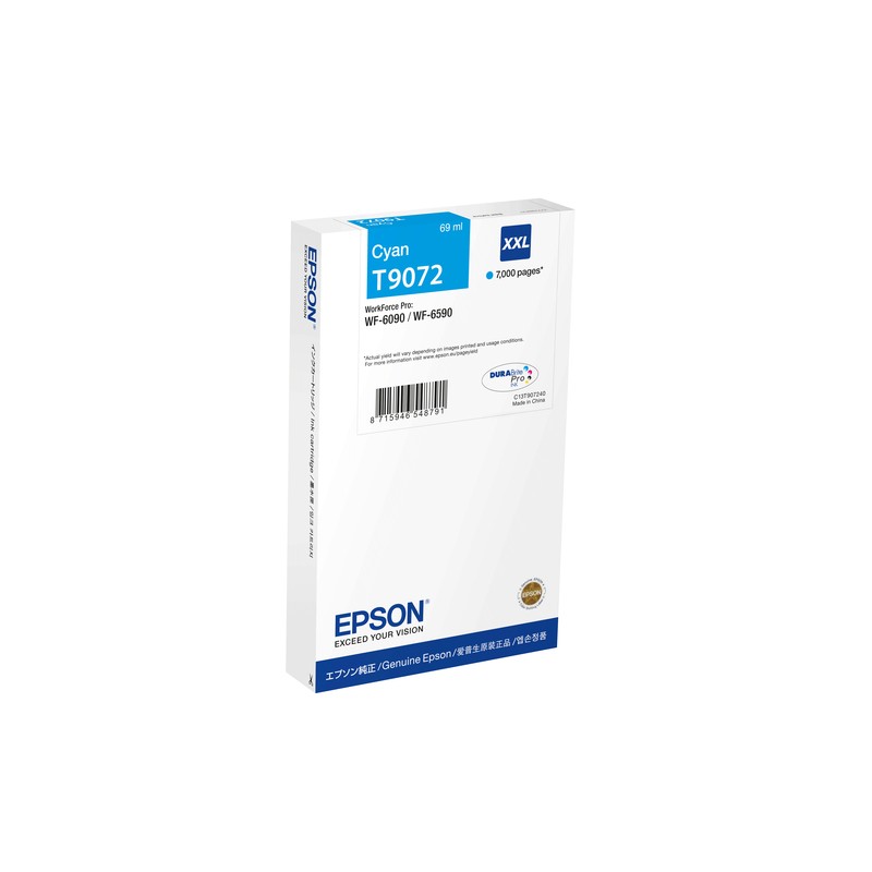 Epson WF-6xxx Ink Cartridge Cyan XXL