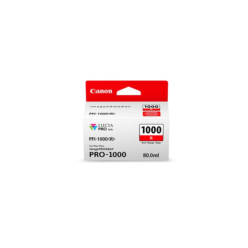 Canon PFI-1000 R Original Red