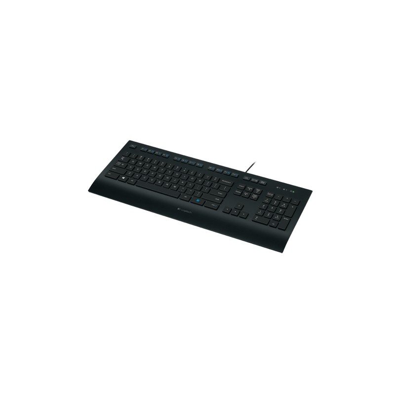 Logitech K280e keyboard USB French Black