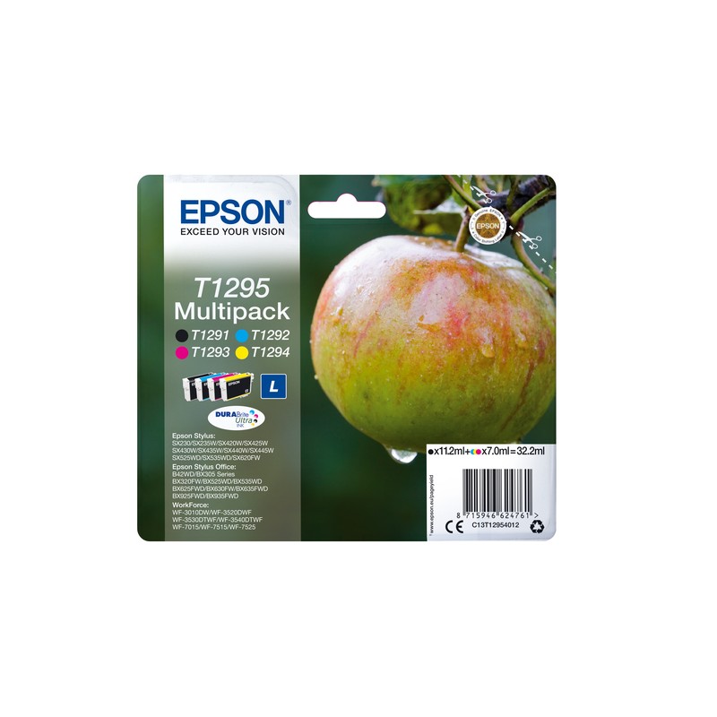 Epson Apple Multipack 4-colours T1295 DURABrite Ultra Ink