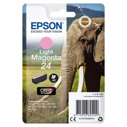 Epson Elephant Singlepack Light Magenta 24 Claria Photo HD Ink