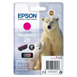 Epson Polar bear Singlepack Magenta 26 Claria Premium Ink