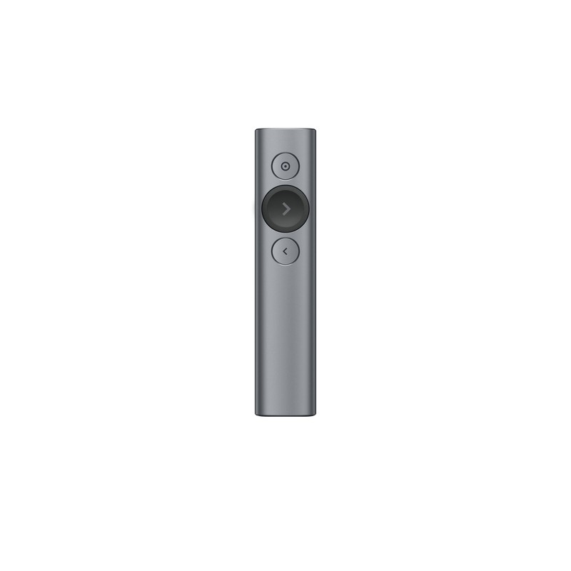 Logitech Spotlight wireless presenter Bluetooth/RF Grey