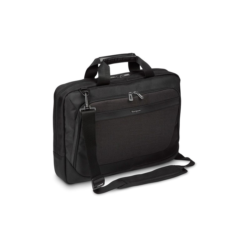 Targus CitySmart notebook case 39.6 cm (15.6") Briefcase Black,Grey