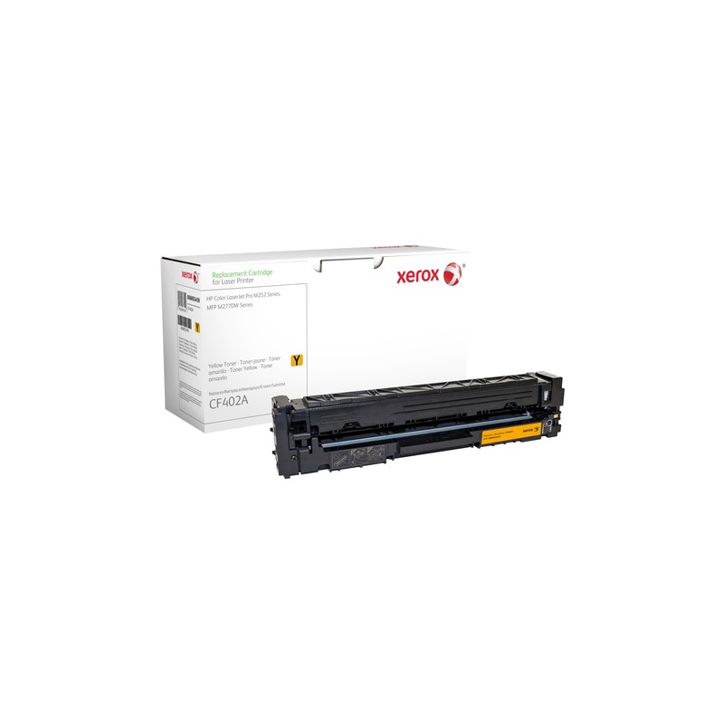 Xerox Yellow Toner Cartridge. Equivalent To Hp Cf402A