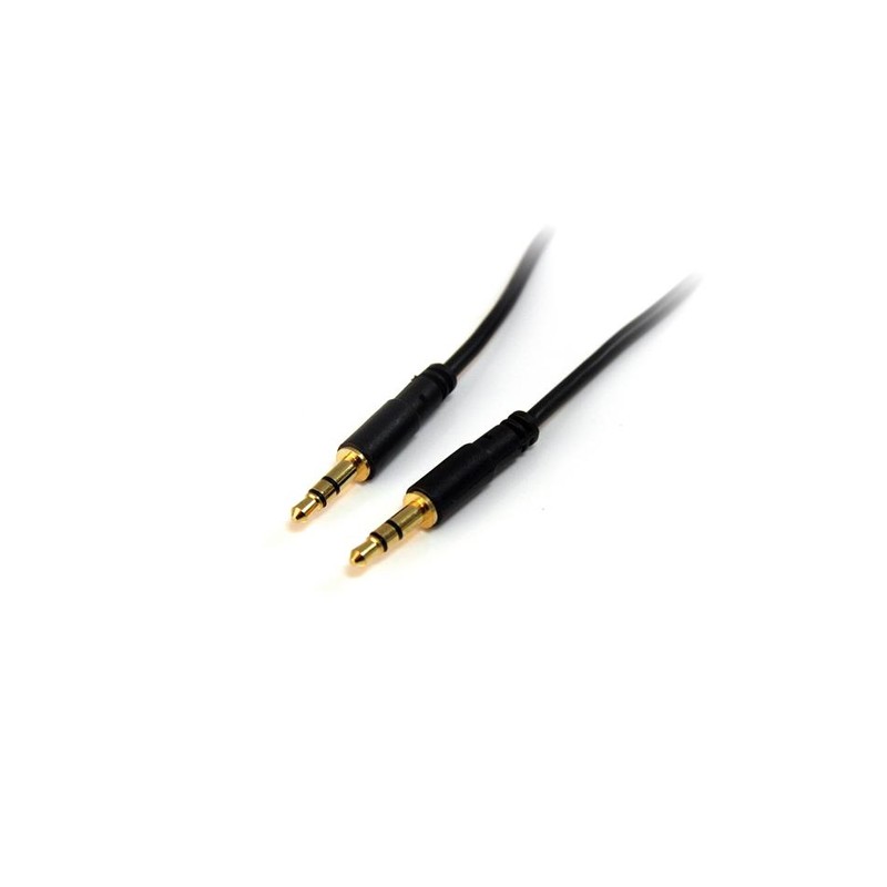 StarTech.com 10 ft Slim 3.5mm Stereo Audio Cable - M/M