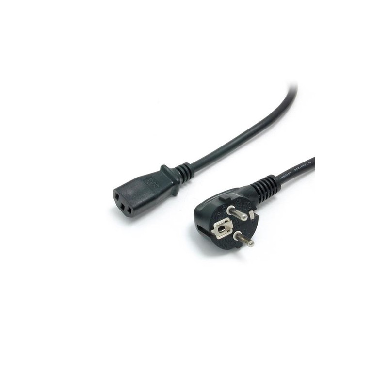 StarTech.com 6 ft 2 Prong European Power Cord for PC Computers