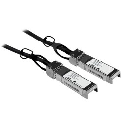 StarTech.com Cisco SFP-H10GB-CU2M Compatible SFP+ 10-Gigabit Ethernet (10GbE) Passive Direct-Attach Twinax Cable - 2 m