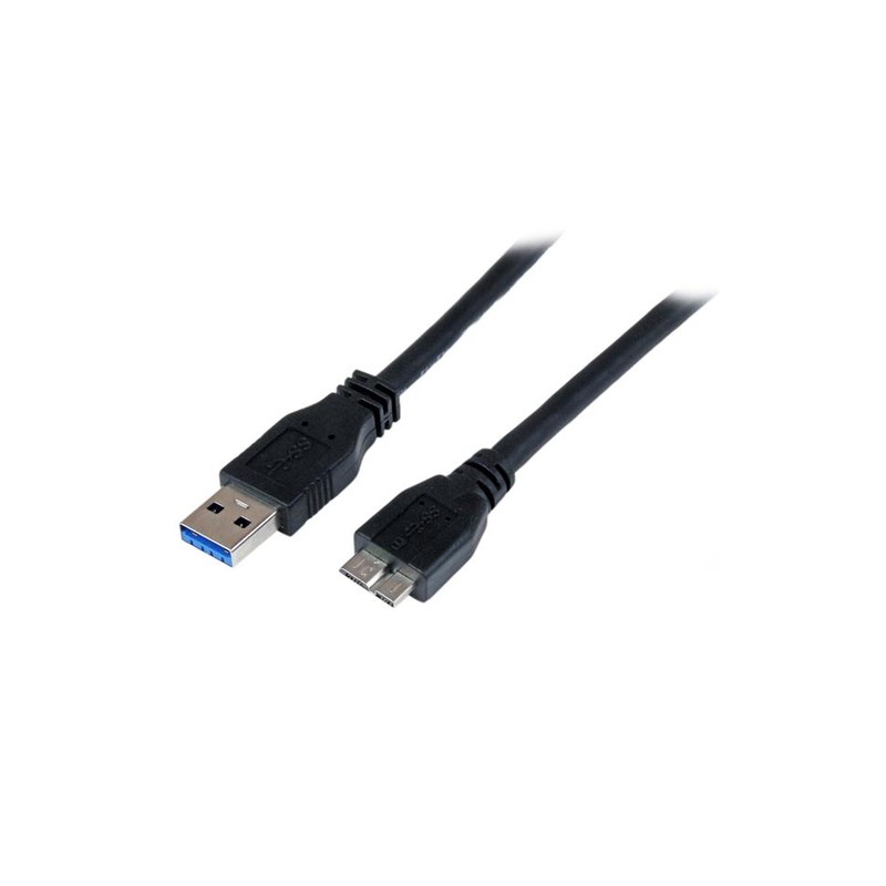 StarTech.com 1m (3ft) Certified SuperSpeed USB 3.0 A to Micro B Cable - M/M