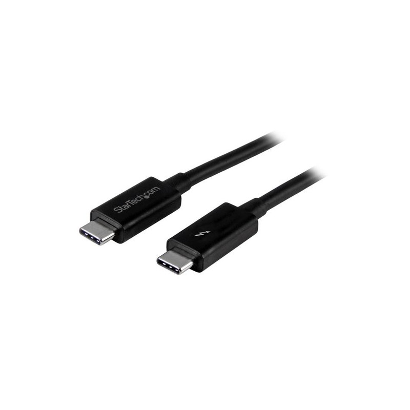 StarTech.com 2m Thunderbolt 3 (20Gbps) USB-C Cable - Thunderbolt, USB, and DisplayPort Compatible