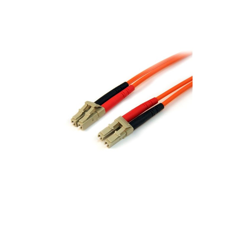 StarTech.com Fiber Optic Cable - Multimode Duplex 50/125 - LSZH - LC/LC - 1 m