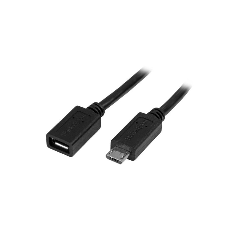 StarTech.com Micro-USB Extension Cable - M/F - 0.5m (20in)