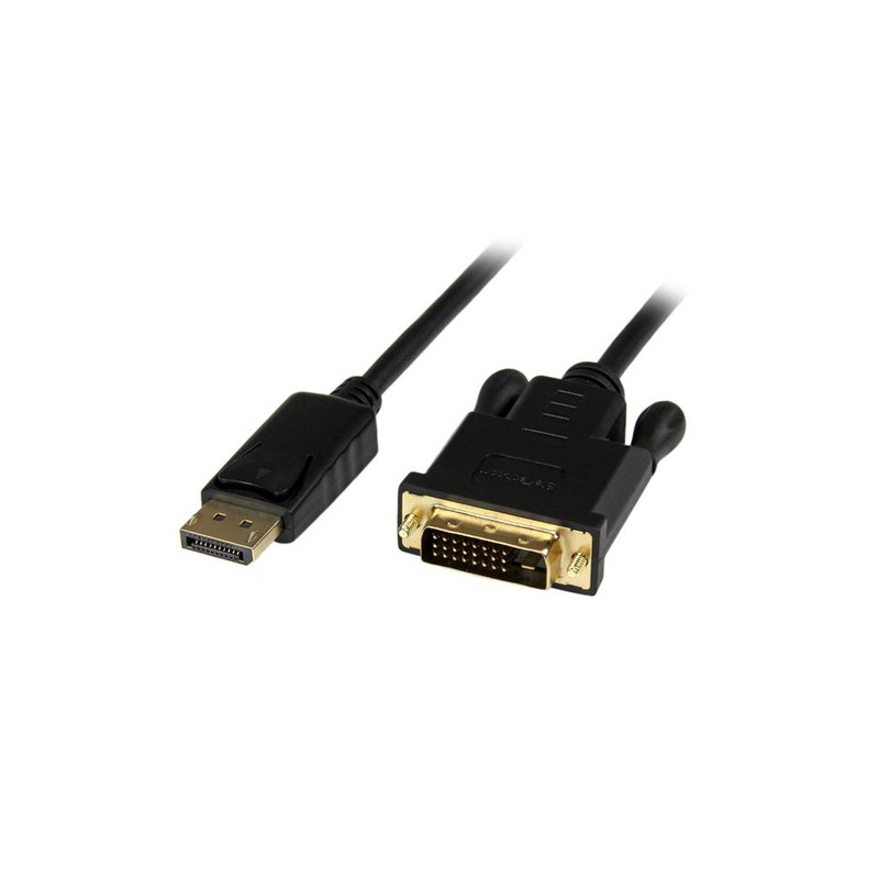 StarTech.com 3 ft DisplayPort to DVI Active Adapter Converter Cable - DP to DVI 1920x1200 - Black