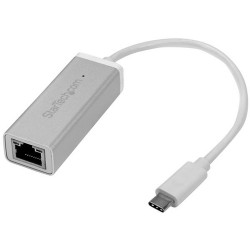 StarTech.com USB-C to Gigabit Network Adapter - Silver