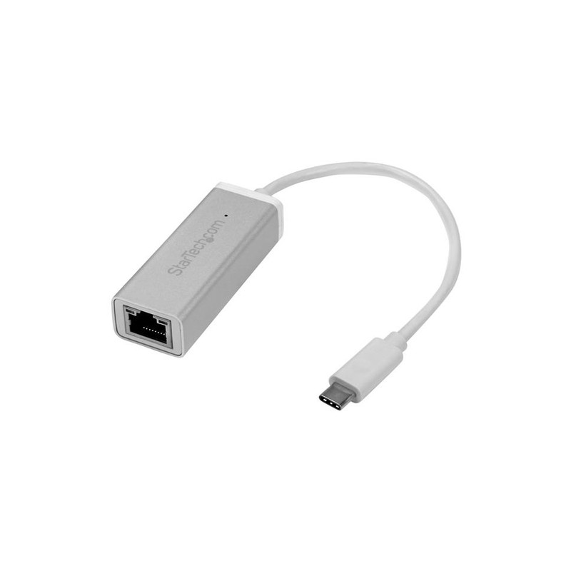 StarTech.com USB-C to Gigabit Network Adapter - Silver