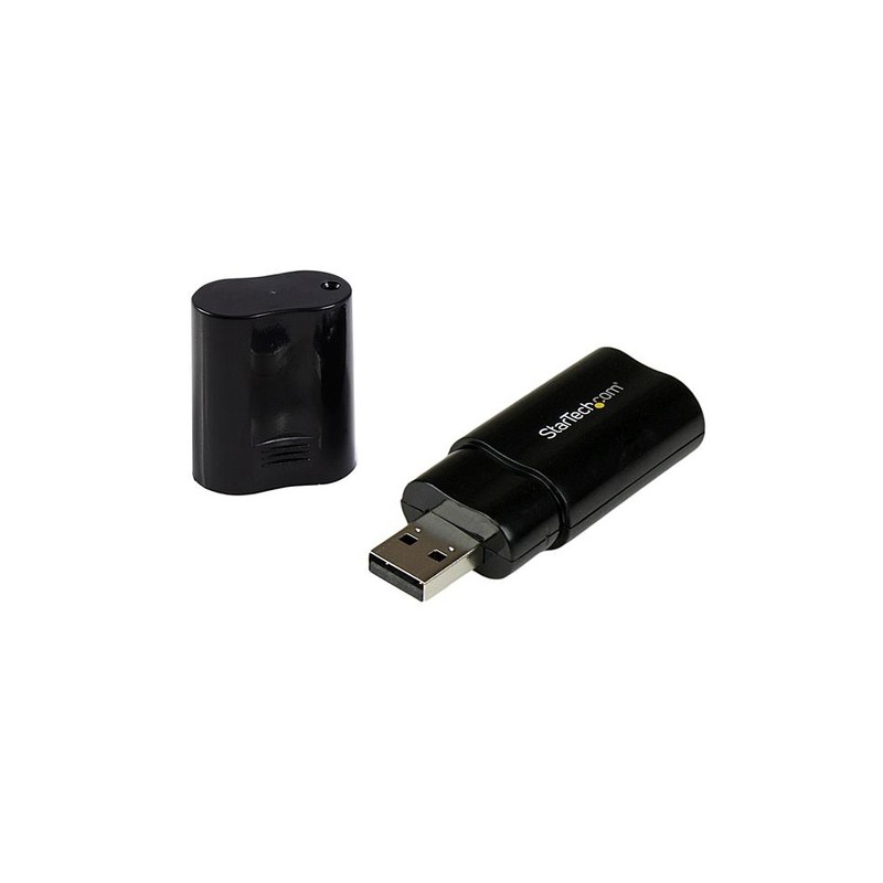 StarTech.com USB Stereo Audio Adapter External Sound Card