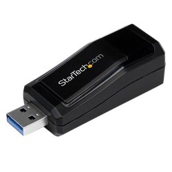 StarTech.com USB 3.0 to Gigabit Ethernet NIC Network Adapter – 10/100/1000 Mbps