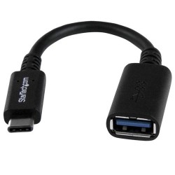 StarTech.com USB-C to USB-A Adapter Cable - M/F - 6in - USB 3.0 - USB-IF Certified