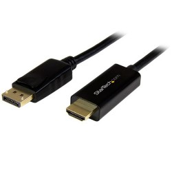 StarTech.com DisplayPort to HDMI Adapter Cable - 3 m (10 ft.) - 4K 30Hz