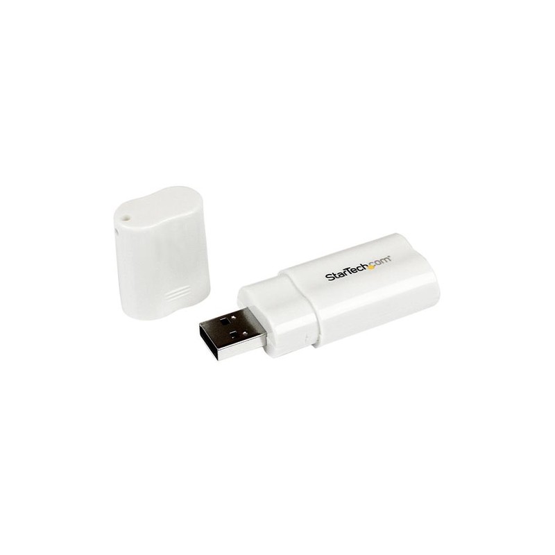 StarTech.com USB to Stereo Audio Adapter Converter