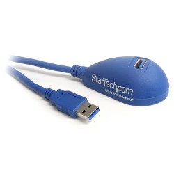 StarTech.com 5 ft Desktop SuperSpeed USB 3.0 Extension Cable - A to A M/F