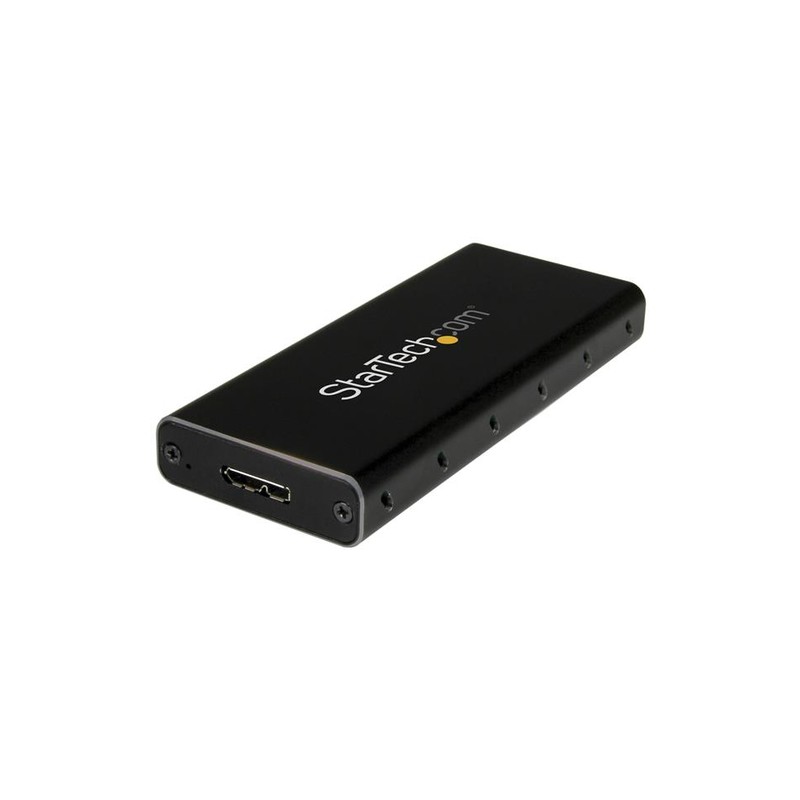 StarTech.com M.2 SSD Enclosure for M.2 SATA SSDs - USB 3.1 (10Gbps) with USB-C Cable