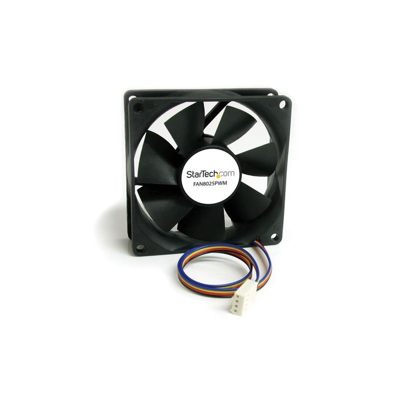 StarTech.com 80x25mm Computer Case Fan with PWM – Pulse Width Modulation Connector