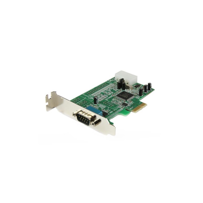 StarTech.com 1 Port Low Profile Native RS232 PCI Express Serial Card with 16550 UART