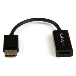 StarTech.com DisplayPort to HDMI 4K Audio / Video Converter – DP 1.2 to HDMI Active Adapter for Desktop / Laptop Computers – 4K