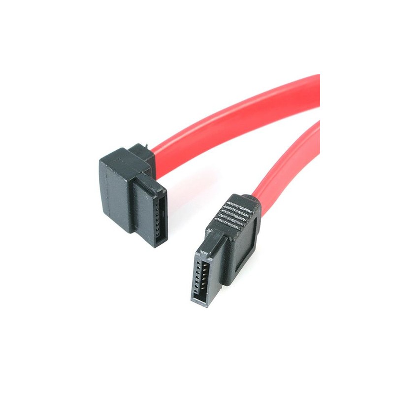 StarTech.com 18in SATA to Left Angle SATA Serial ATA Cable - F/F