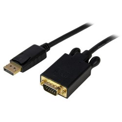 StarTech.com 3 ft DisplayPort to VGA Adapter Converter Cable – DP to VGA 1920x1200 - Black