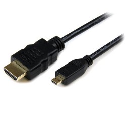 StarTech.com 1m High Speed HDMI® Cable with Ethernet - HDMI to HDMI Micro - M/M