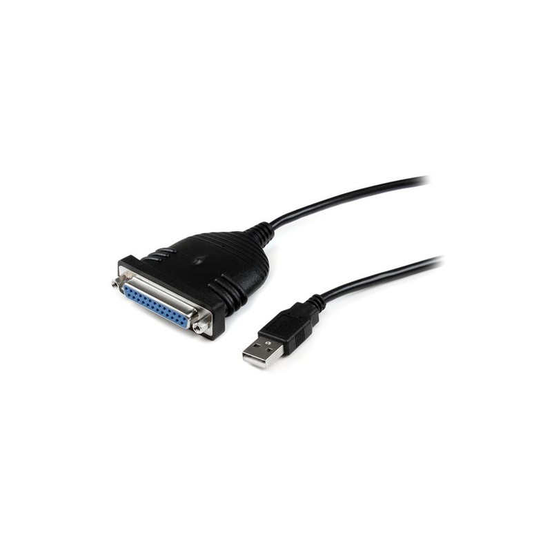 StarTech.com 6 ft USB to DB25 Parallel Printer Adapter Cable - M/F