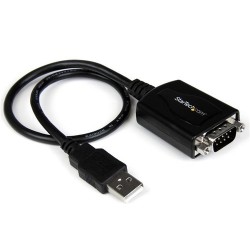 StarTech.com 1 Port Professional USB to Serial Adapter Cable with COM Retention