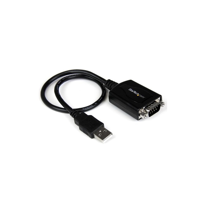 StarTech.com 1 Port Professional USB to Serial Adapter Cable with COM Retention