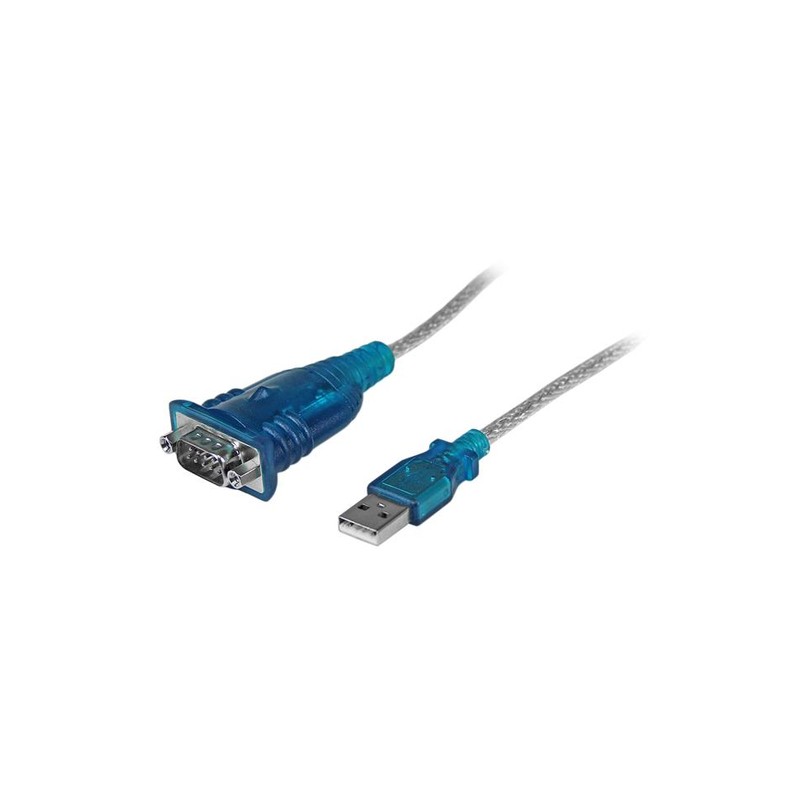 StarTech.com 1 Port USB to RS232 DB9 Serial Adapter Cable - M/M