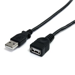 StarTech.com 6 ft Black USB 2.0 Extension Cable A to A - M/F